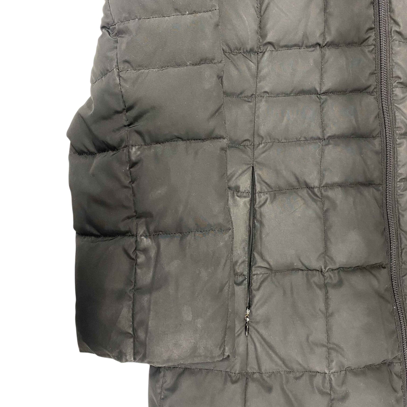 Women's Vintage Down Jacket Black Size 2 / UK 12 - Photo 8