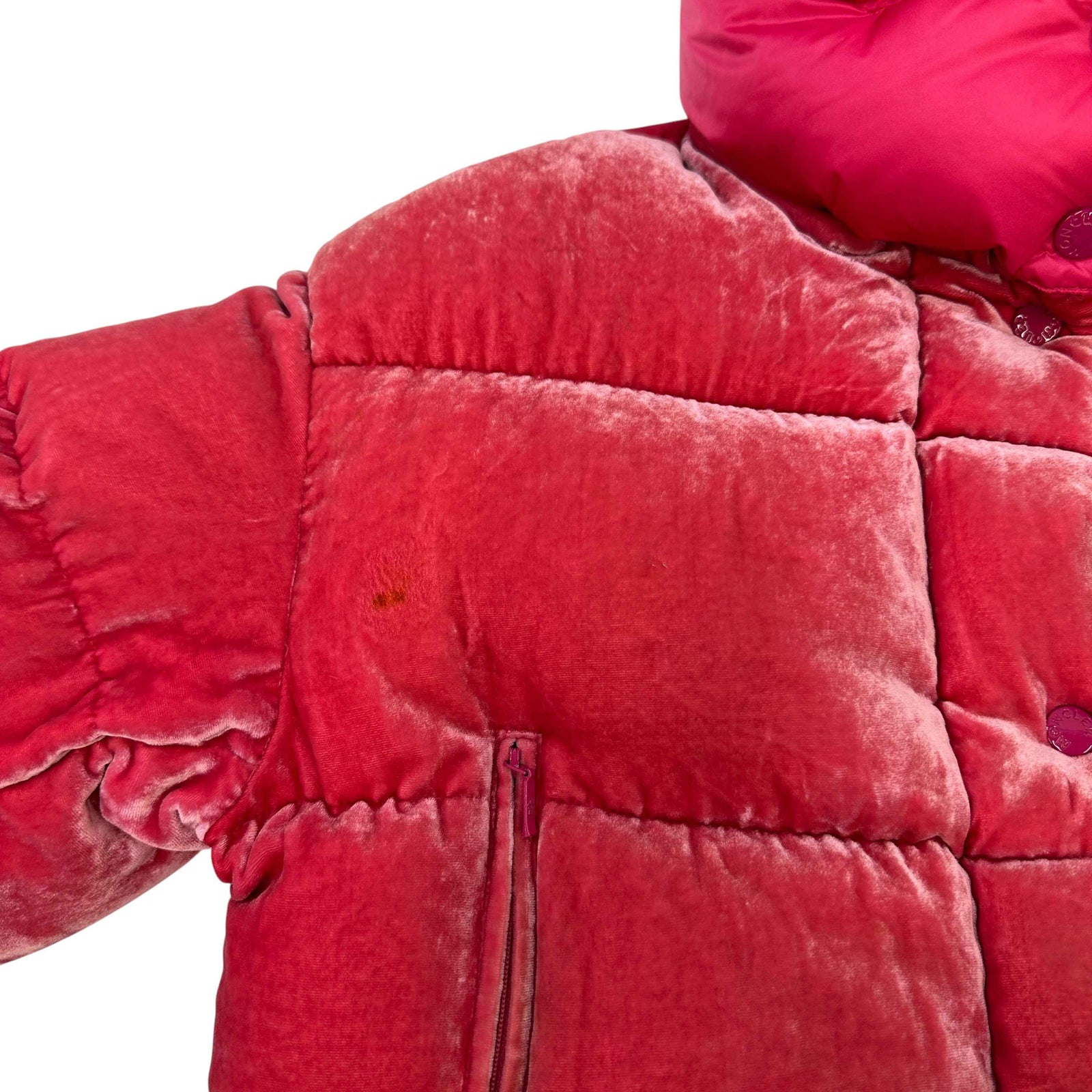 Women's Caille Down Jacket Pink Size 1 / UK 10 - Photo 9