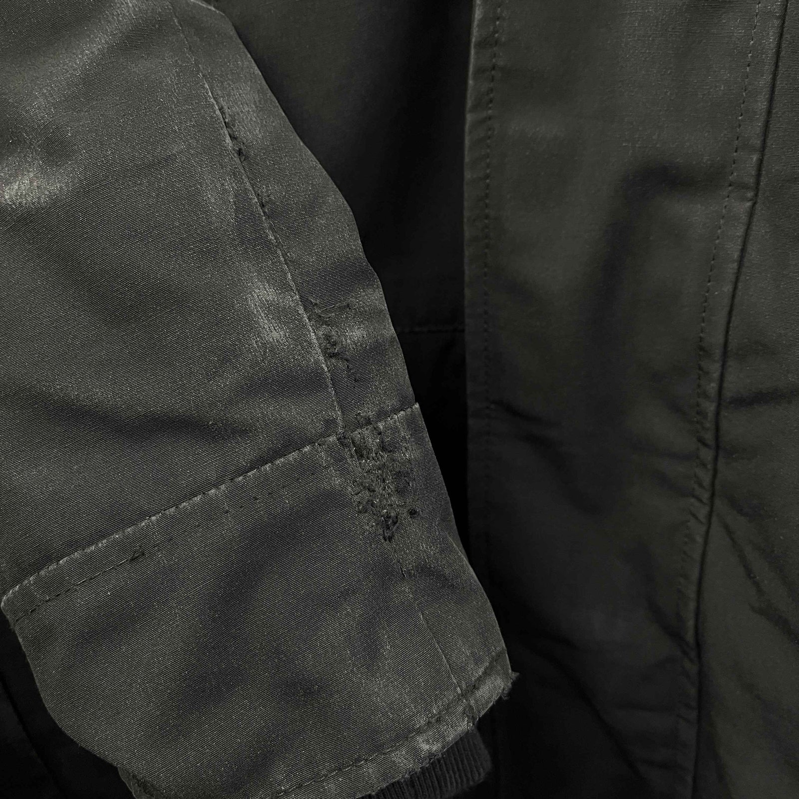 Men's Langford Parka Down Jacket Black Size S - Photo 11