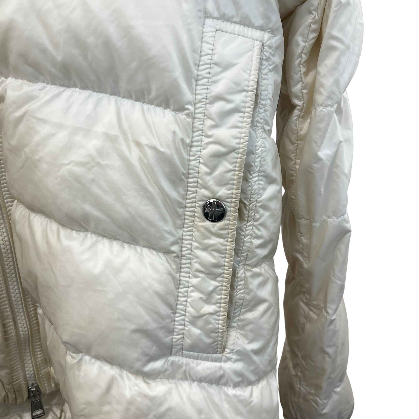 Men's Bramant Down Jacket White Size 2 / M - Photo 13