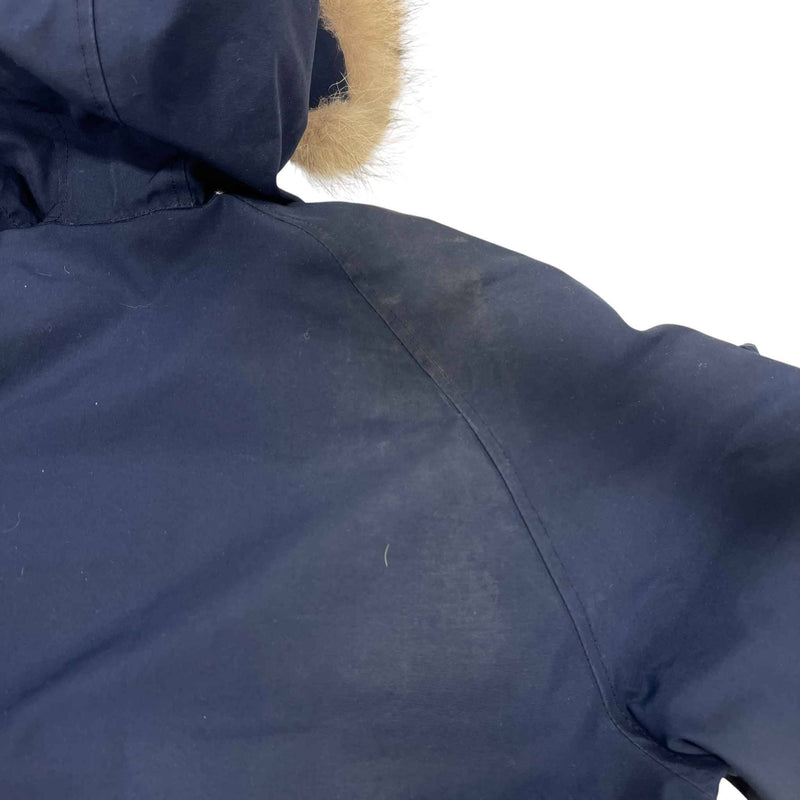 Boy's Kids Chilliwack Bomber Down Jacket Navy Size 14 years