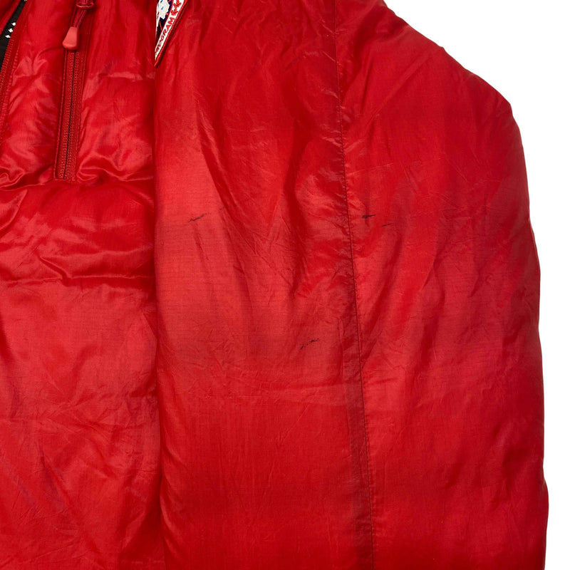 Men's Lodge Down Jacket Red Size XL