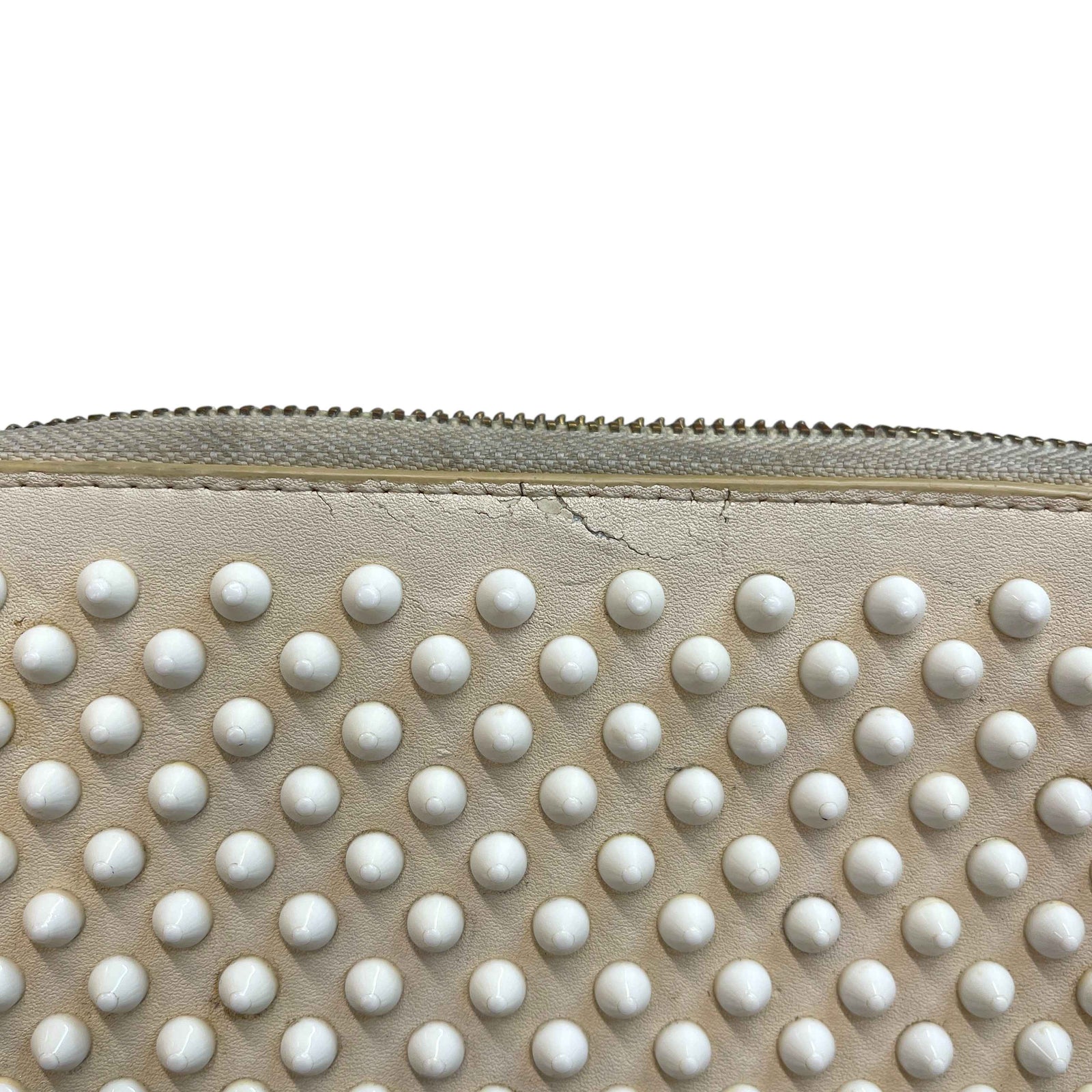 Women's Rockstud Purse Cream - Photo 7