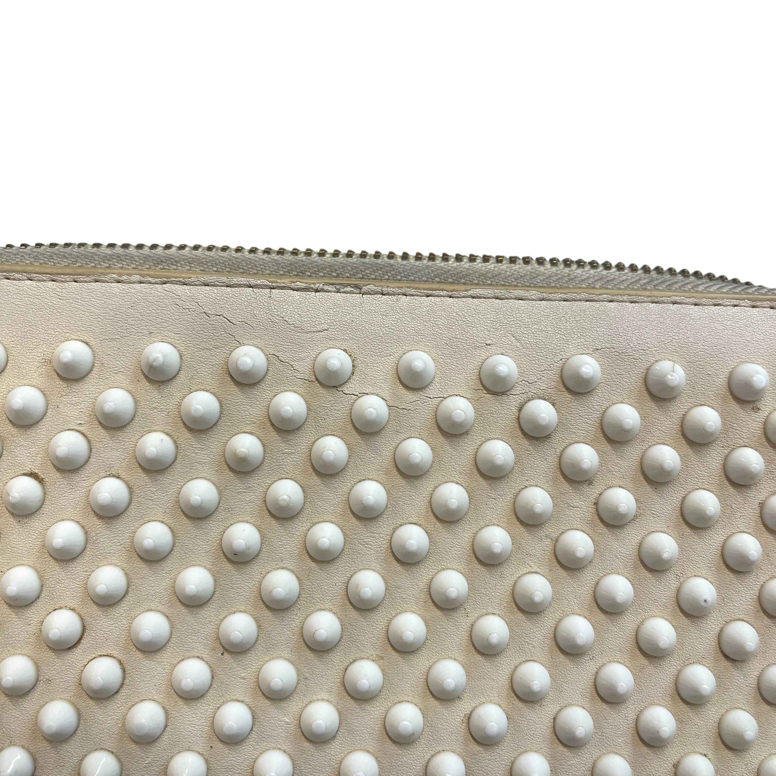 Women's Rockstud Purse Cream - Photo 8