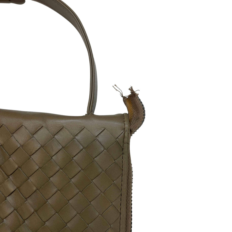 Women's Intrecciato Bag Brown