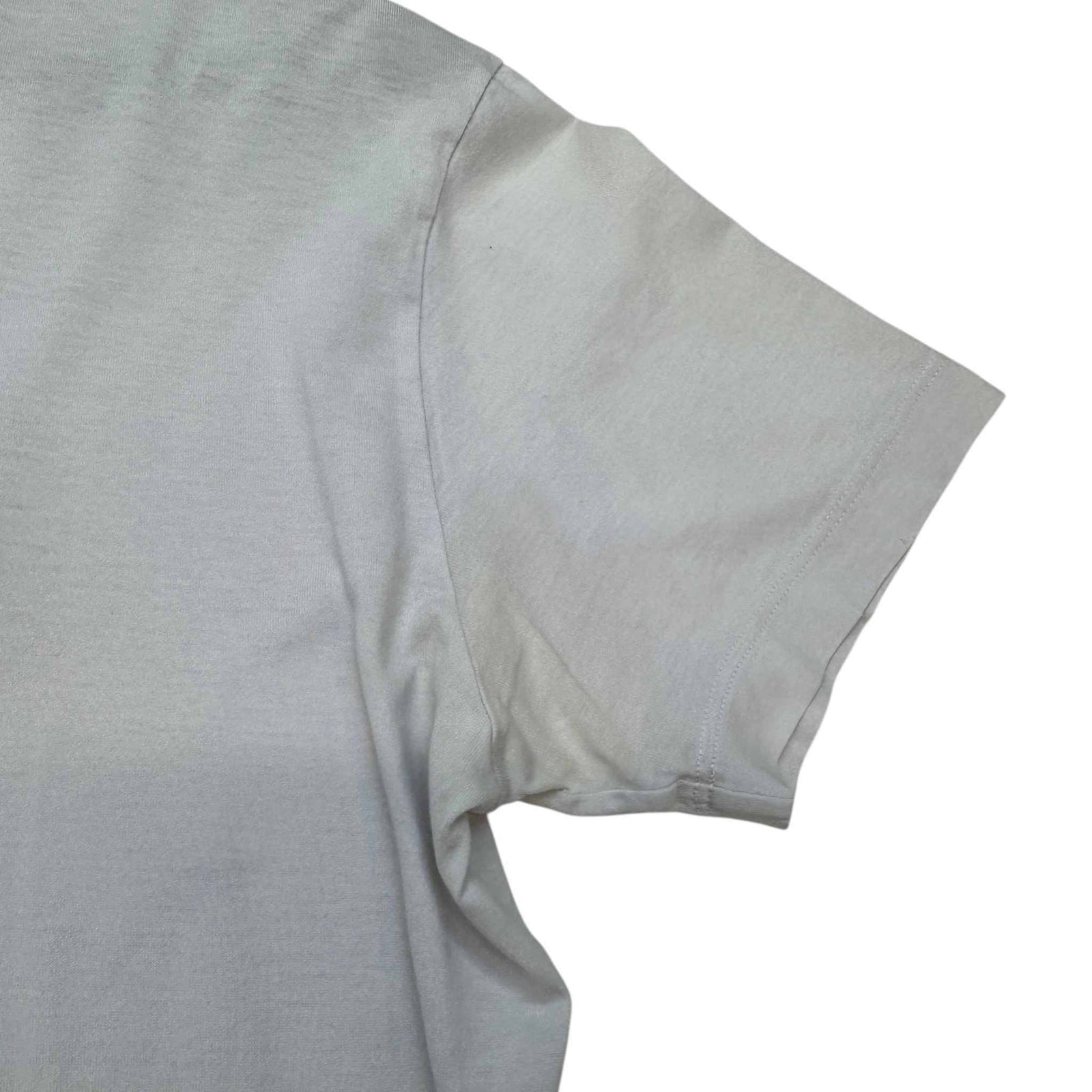 Men's Embossed Logo T-Shirt White Size M - Photo 11