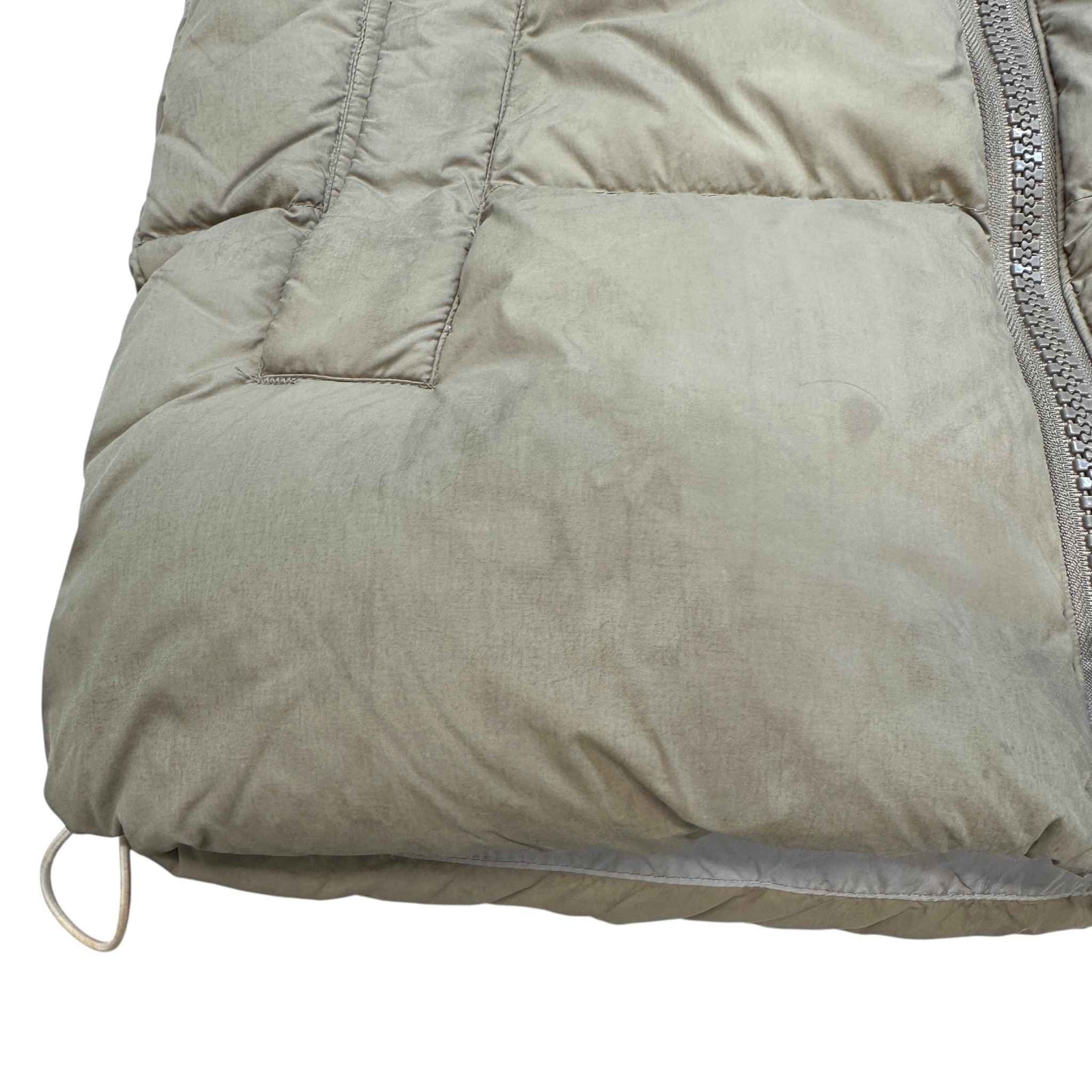 Men's Lawrence Puffer Gilet Khaki Size S - Photo 10