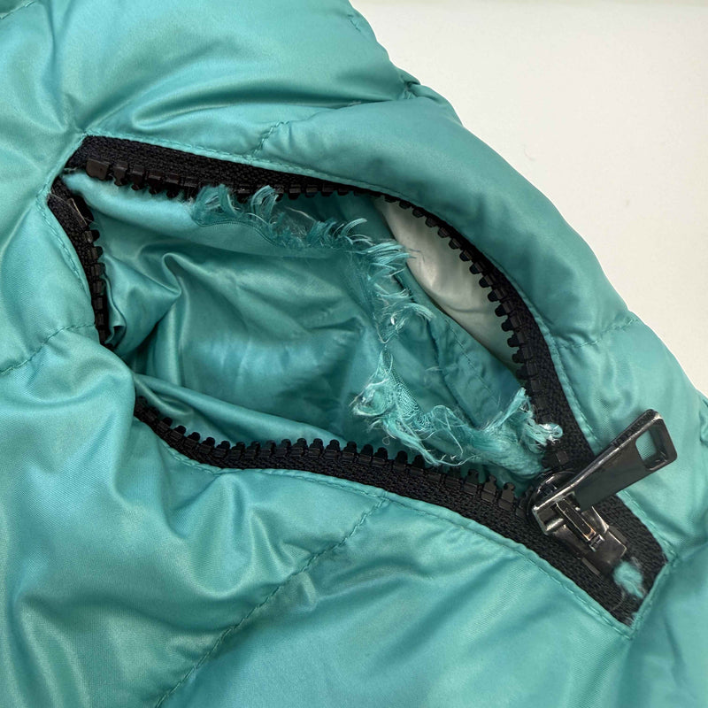 Women's Badyfur Down Jacket Blue Size 2 / UK 12