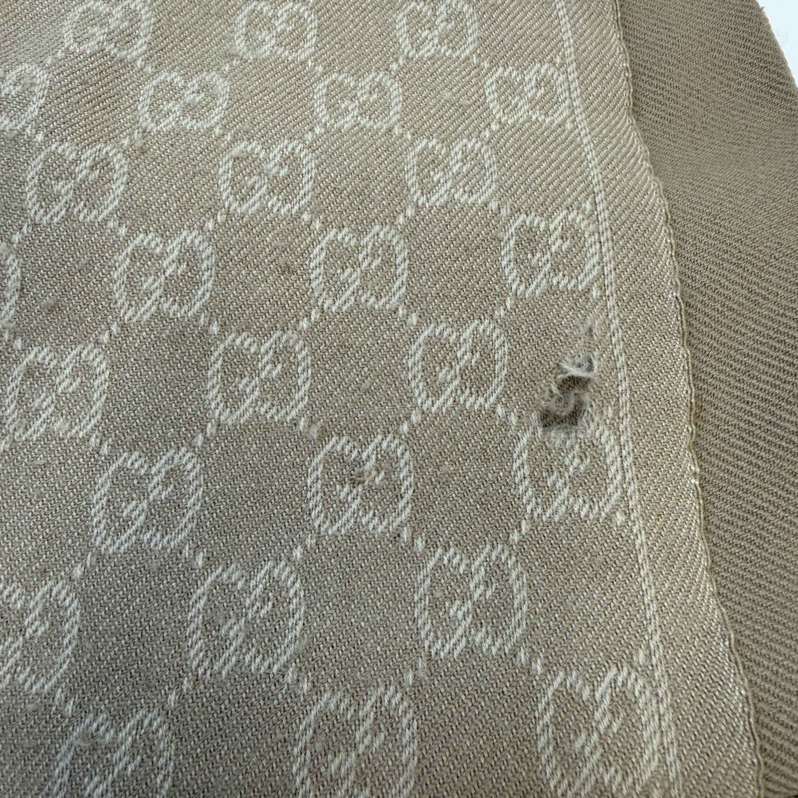 Women's Gg Supreme Scarf Beige - Photo 8