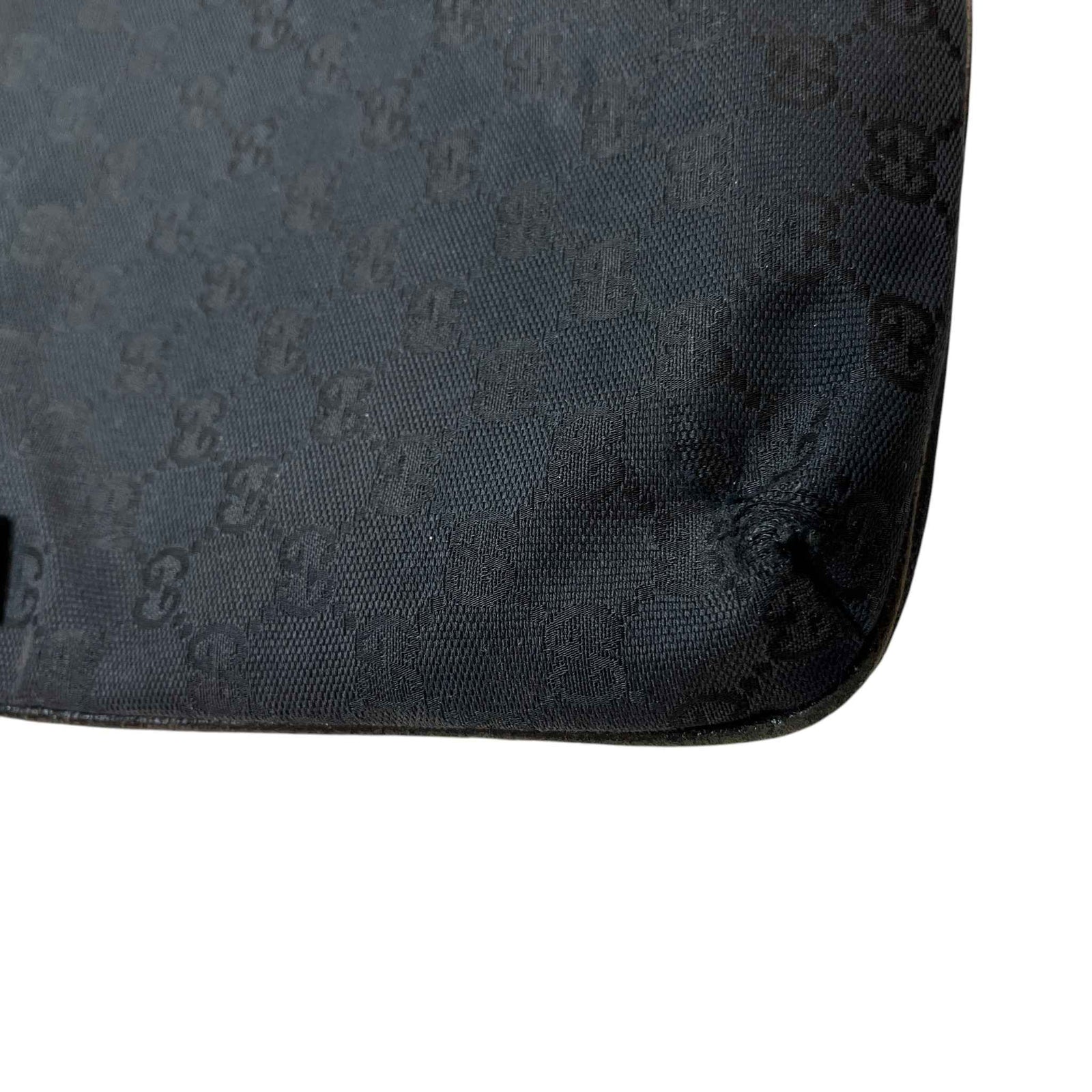 Men's Gg Supreme Crossbody Bag Black - Photo 16