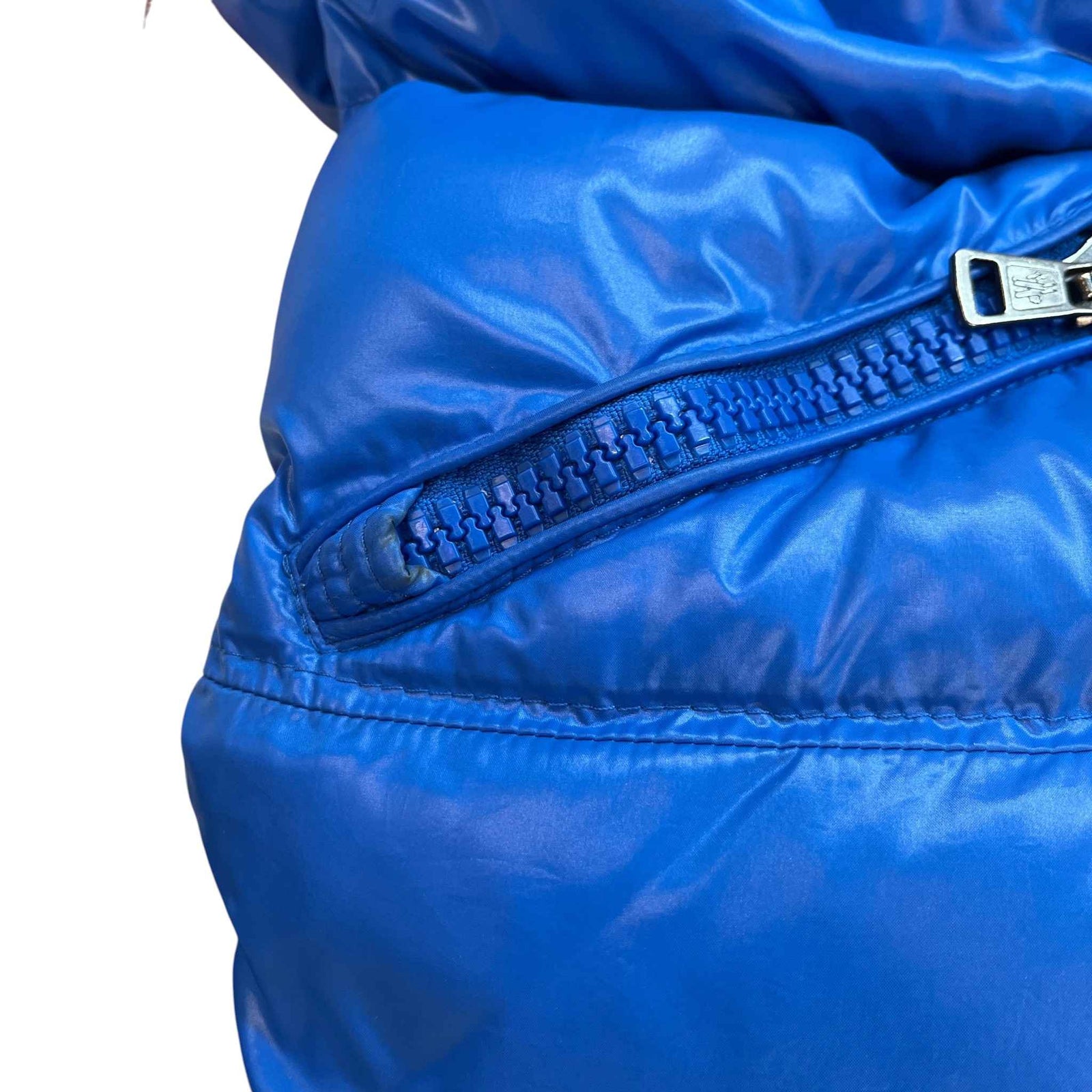 Men's Tissu Down Jacket Blue Size 1 / S - Photo 8