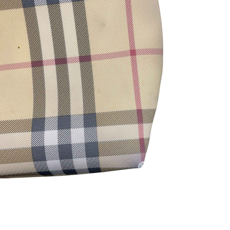 Women's Nova Check Mini Tote Bag Beige