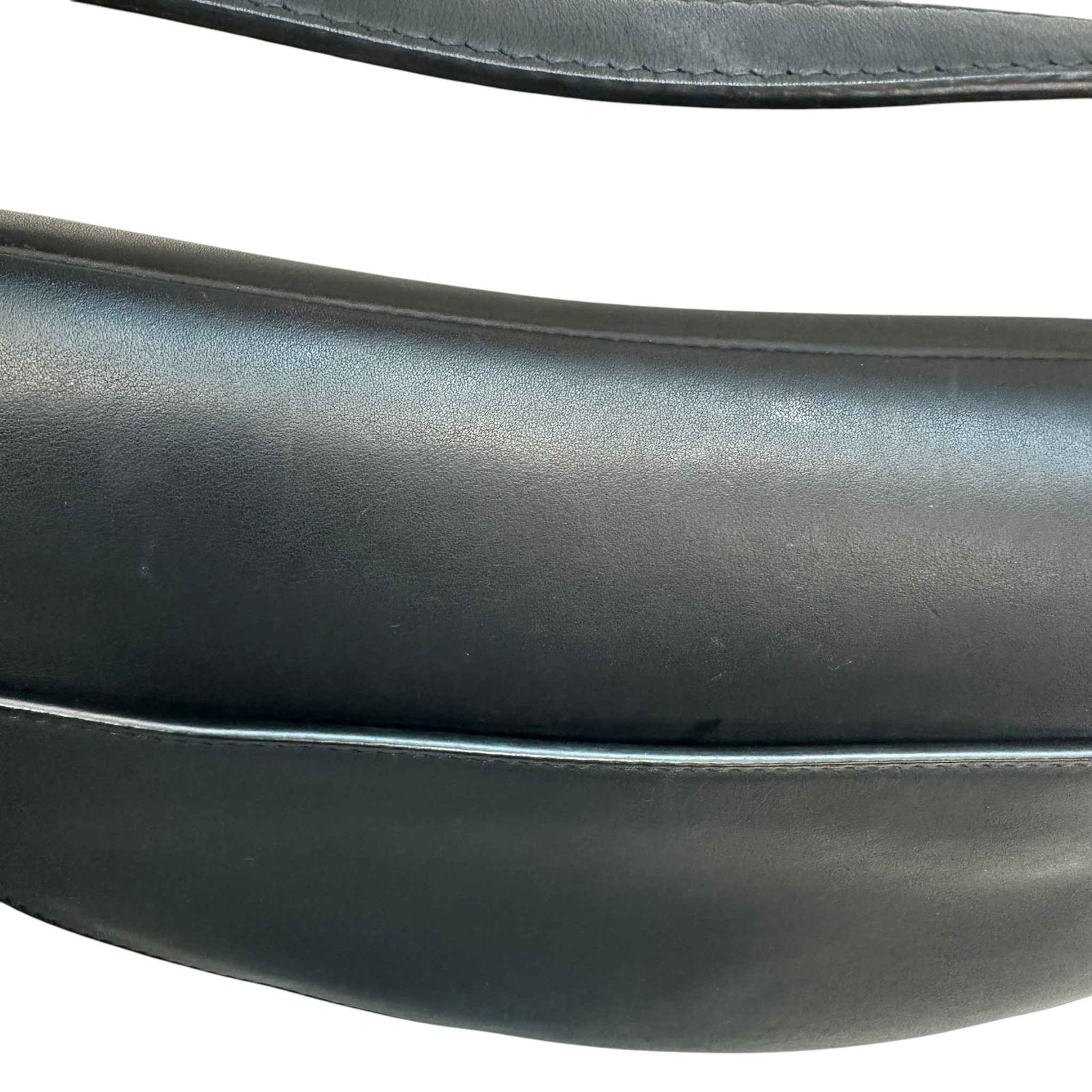 Women's Saddle Small Ultramatte Calfskin Bag Black - Photo 12
