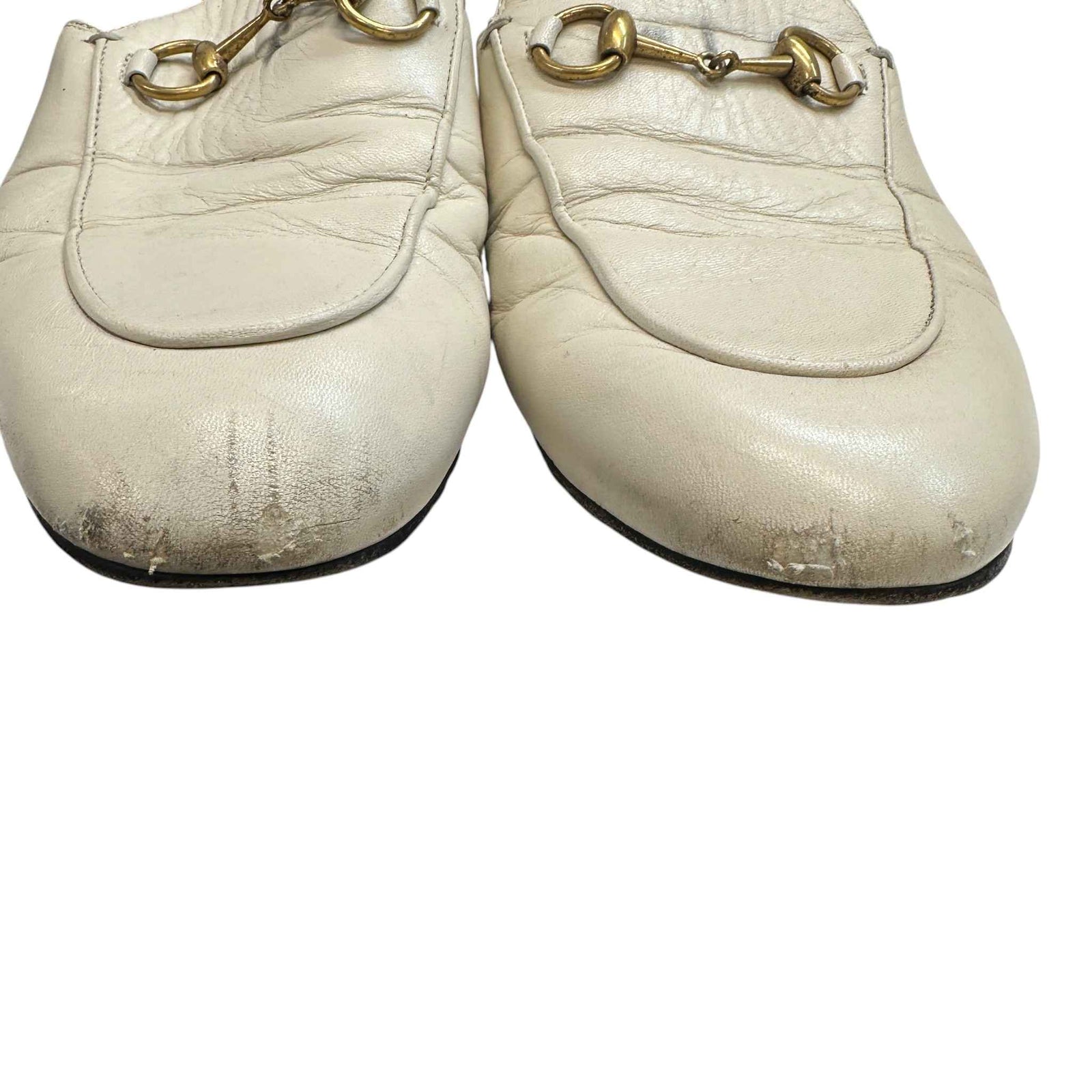 Women's Princetown Loafers Cream Size EU 38.5 / UK 5.5 - Photo 11