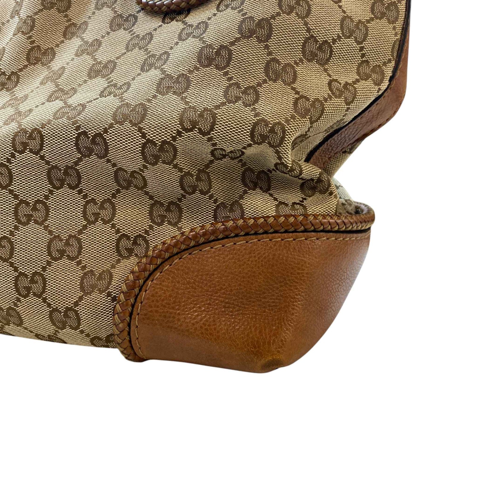 Women's Gg Supreme Marrakech Tote Bag Brown - Photo 9