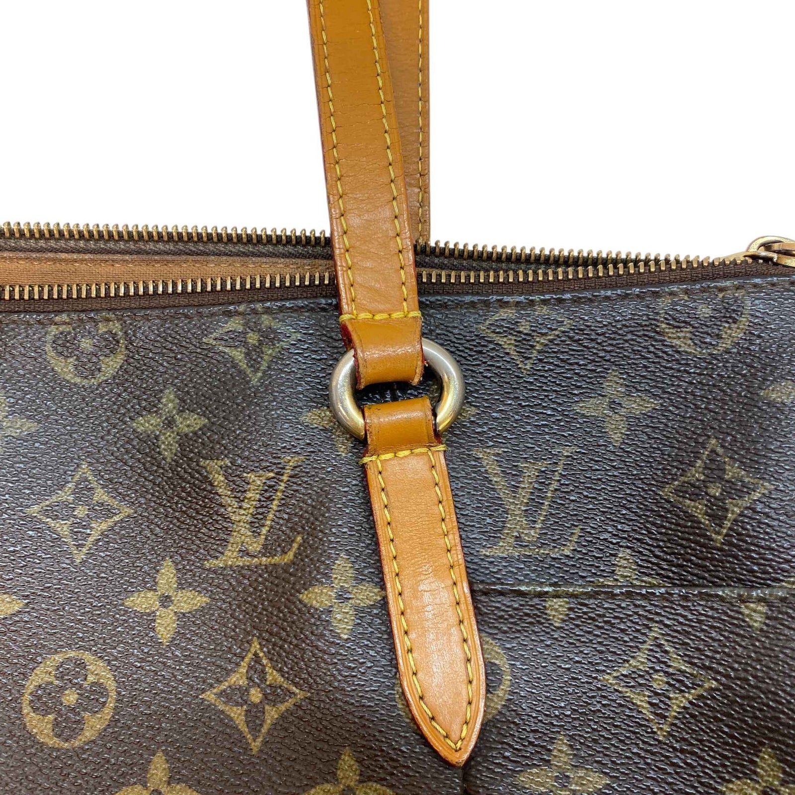 Women's Monogram Canvas Totally Pm Bag Brown - Photo 15