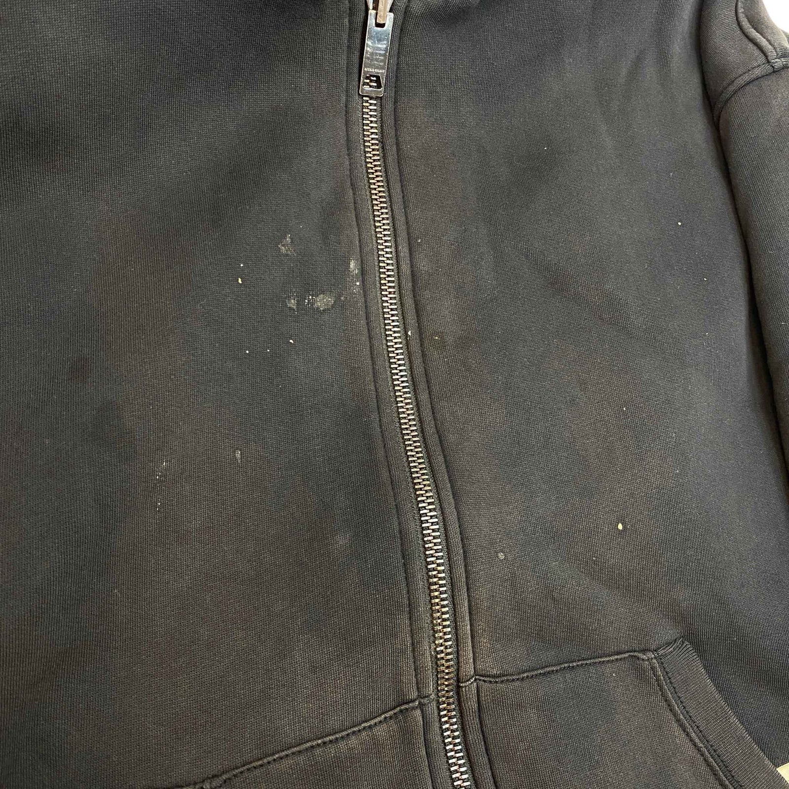 Men's Graffiti Reversible Hoodie Black Size S - Photo 17