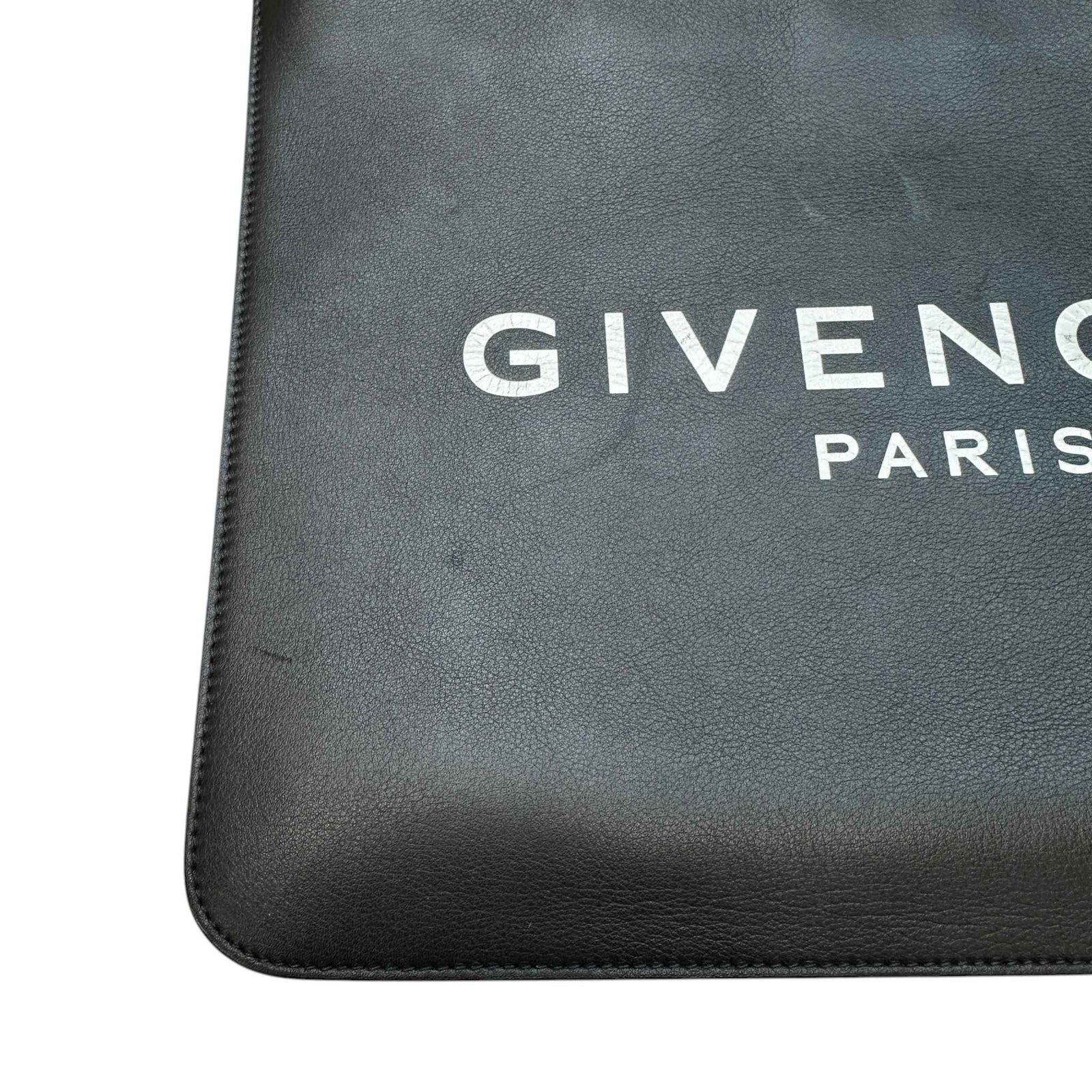 Men's Logo Print Pouch Black - Photo 8