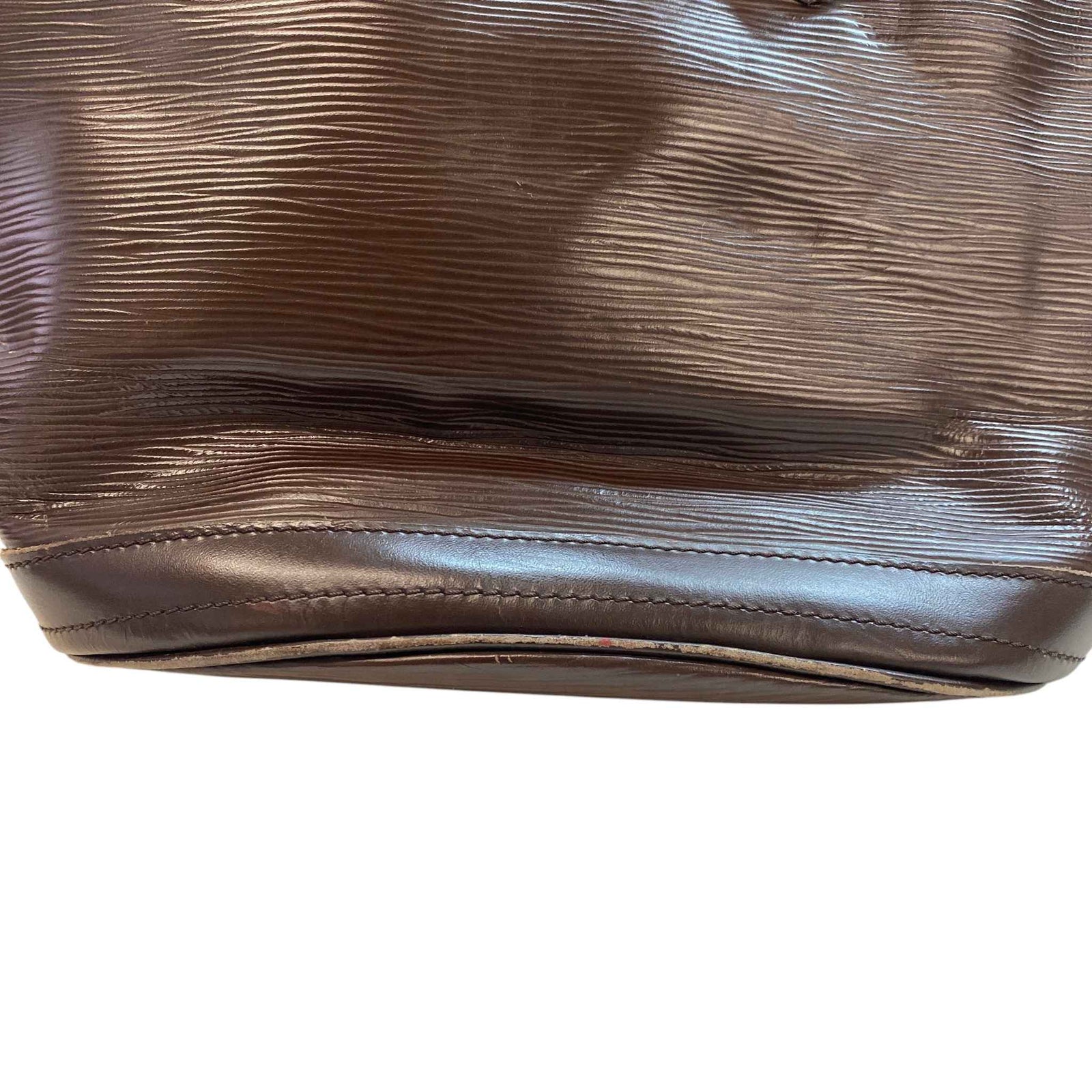 Women's Epi Petit Bucket Bag Brown - Photo 15