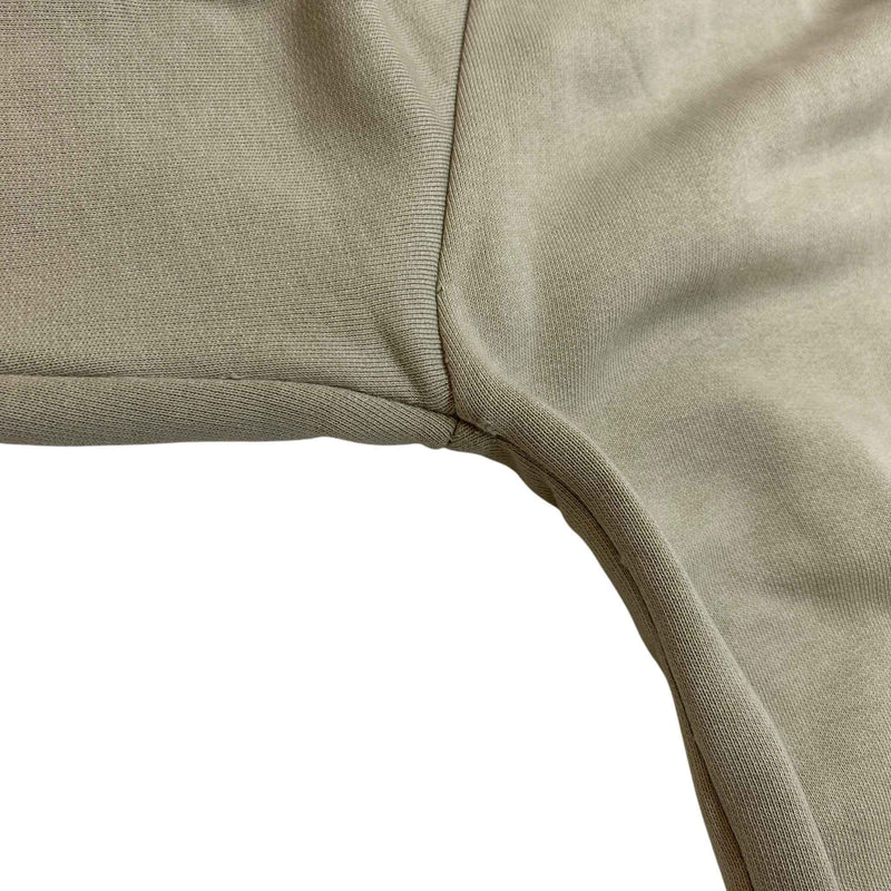 Men's Logo Print Sweatshirt Beige Size M