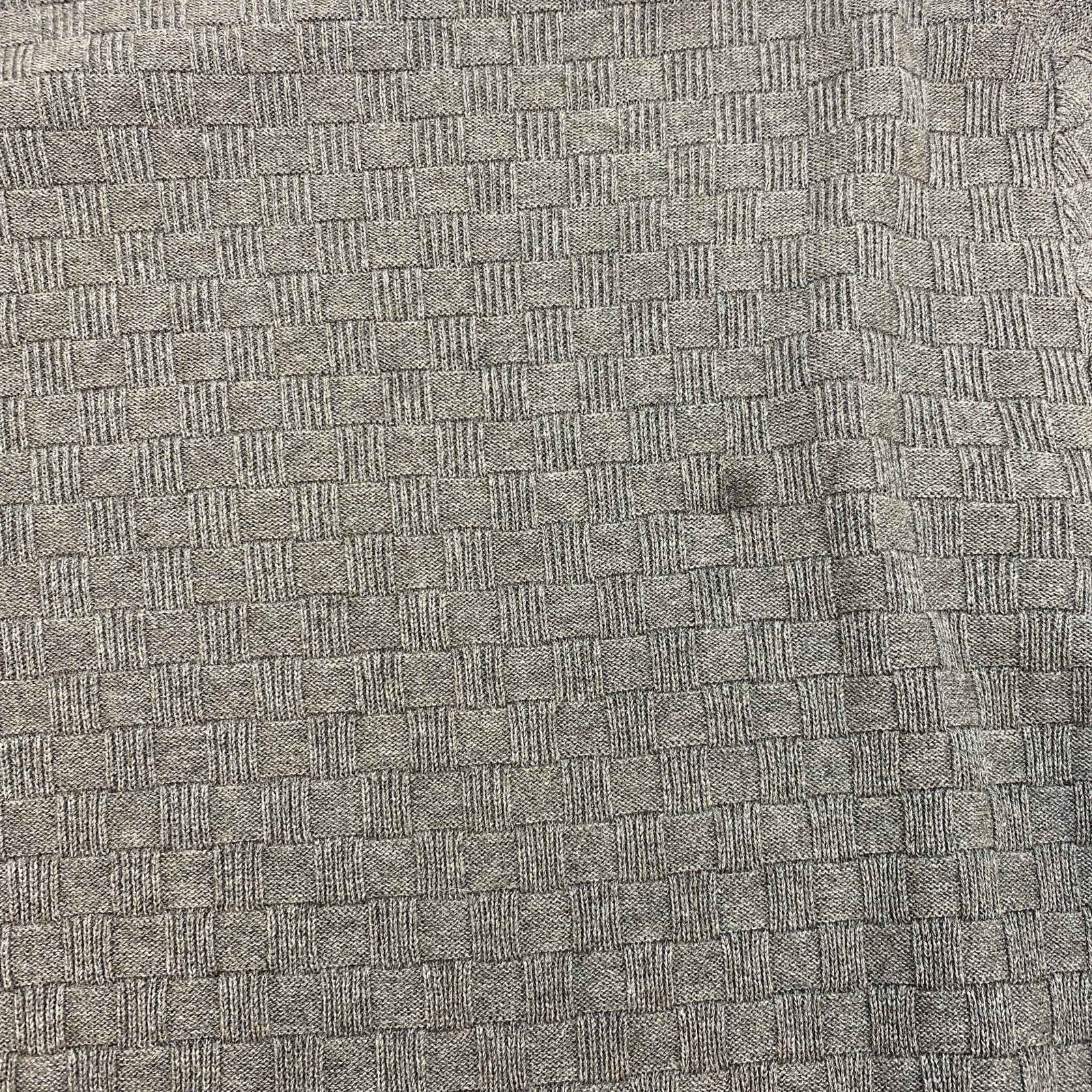 Men's Crewneck Damier Jumper Grey Size S - Photo 12