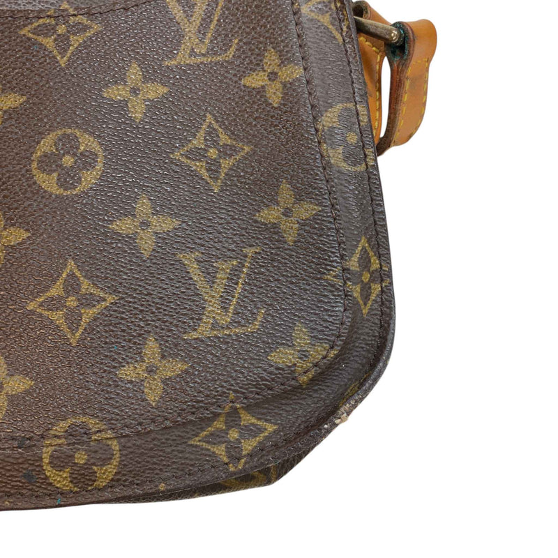 Women's Monogram Canvas Saint Cloud Pm Bag Brown