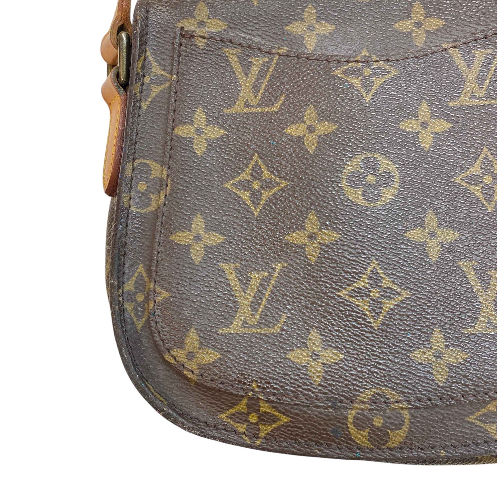 Women's Monogram Canvas Saint Cloud Pm Bag Brown - Photo 14