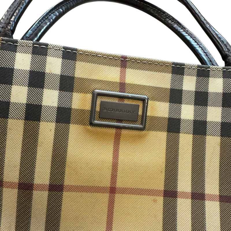 Women's Vintage Check Bag Beige