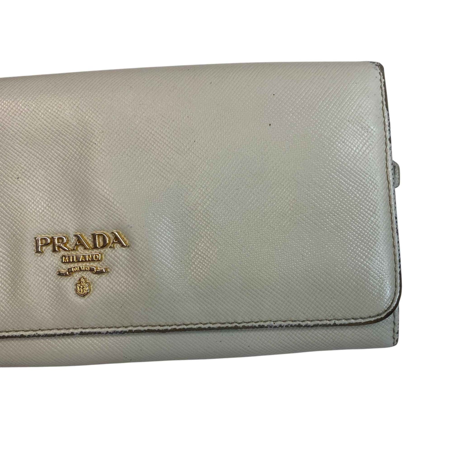 Women's Saffiano Wallet Beige - Photo 8