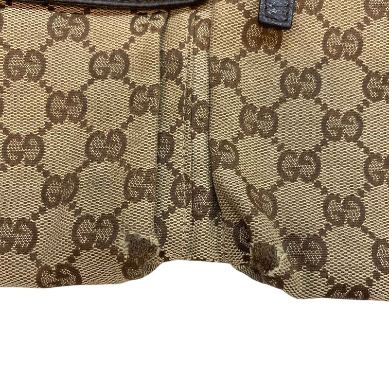 Men's Gg Supreme Web Strap Waist Belt Bag Brown