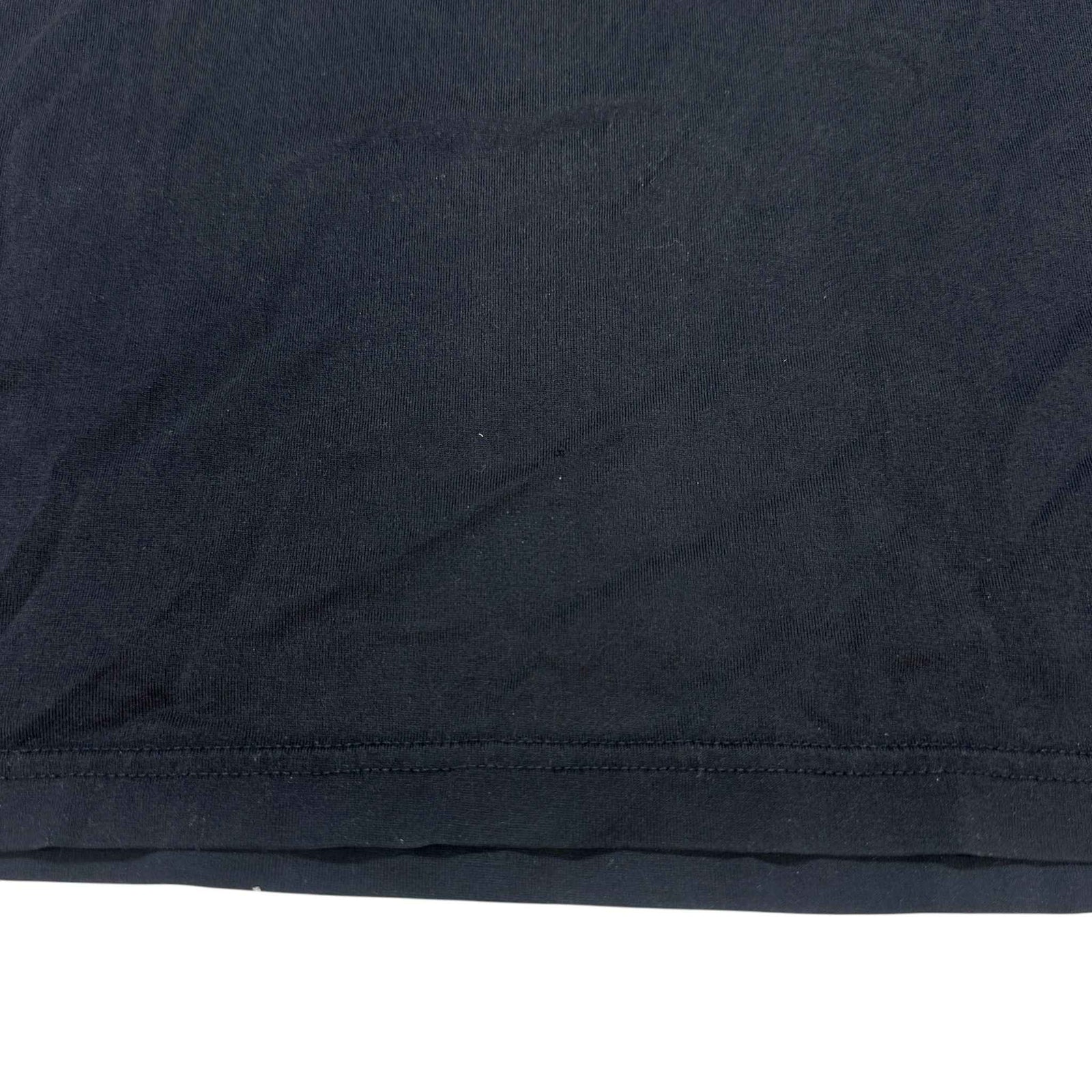 Men's Embroidered Logo T-Shirt Black Size M - Photo 9