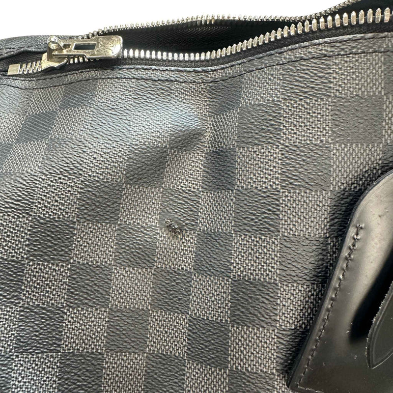 Men's Damier Graphite Keepall Bandoulière 55 Bag Black