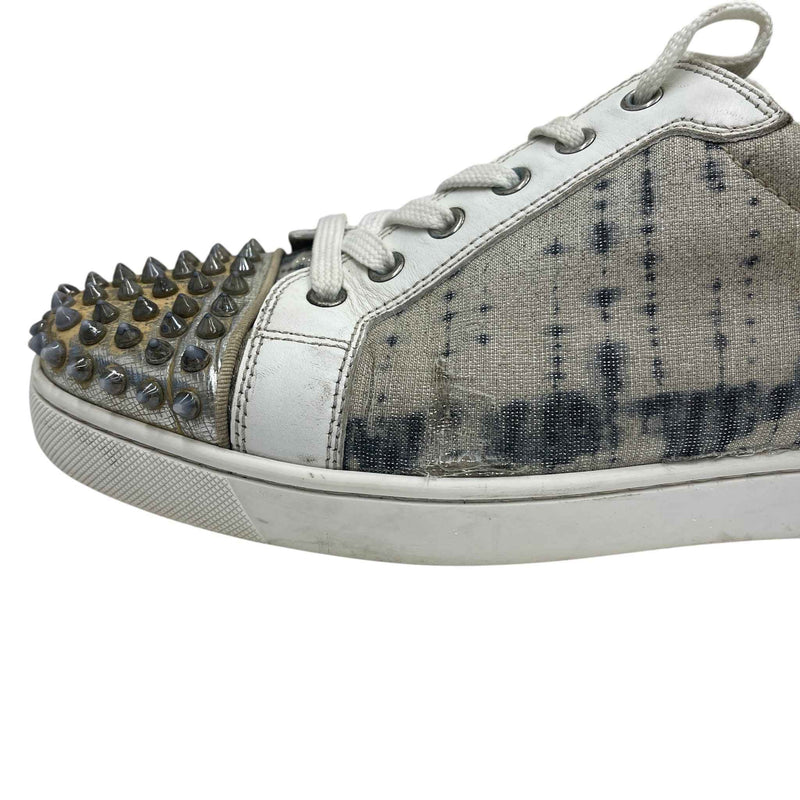 Men's Louis Junior Spikes Low Trainers Cream Size EU 42.5 / UK 8.5