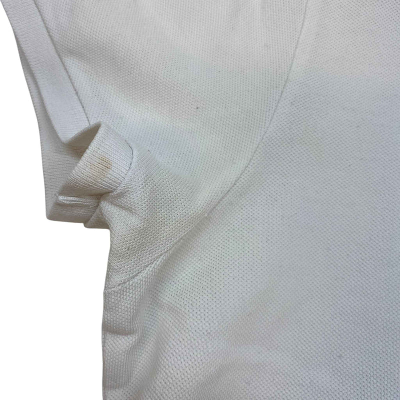 Moncler Men's Maglia Polo Shirt White Size M