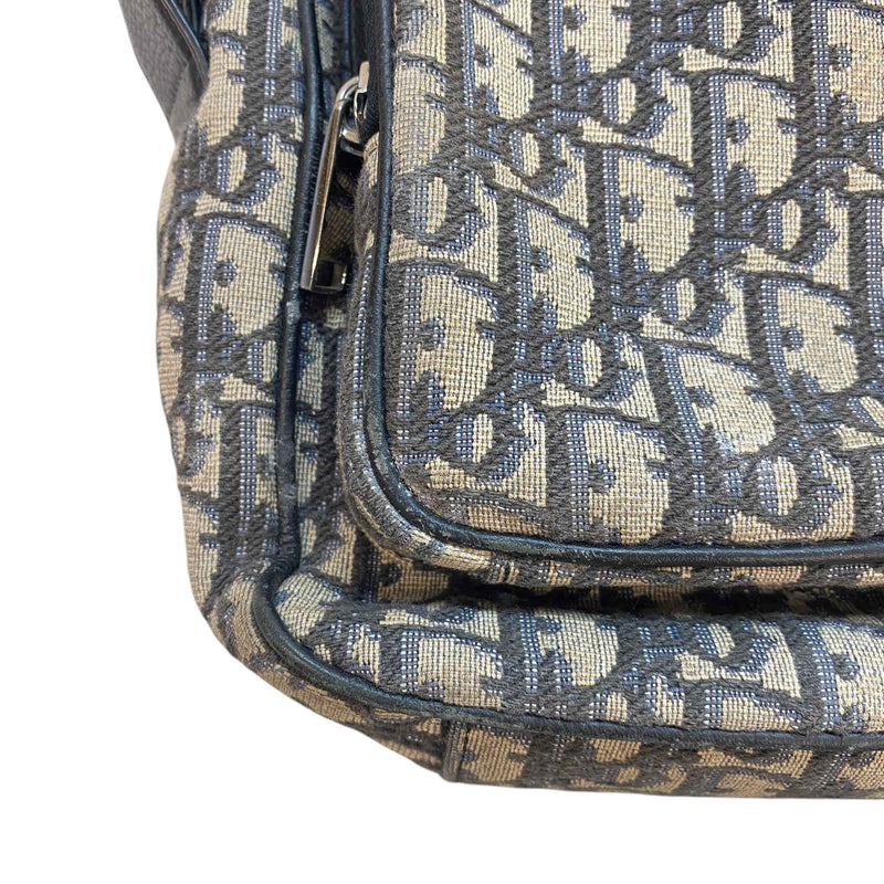 Men's Jacquard Rider Sling Bag Black