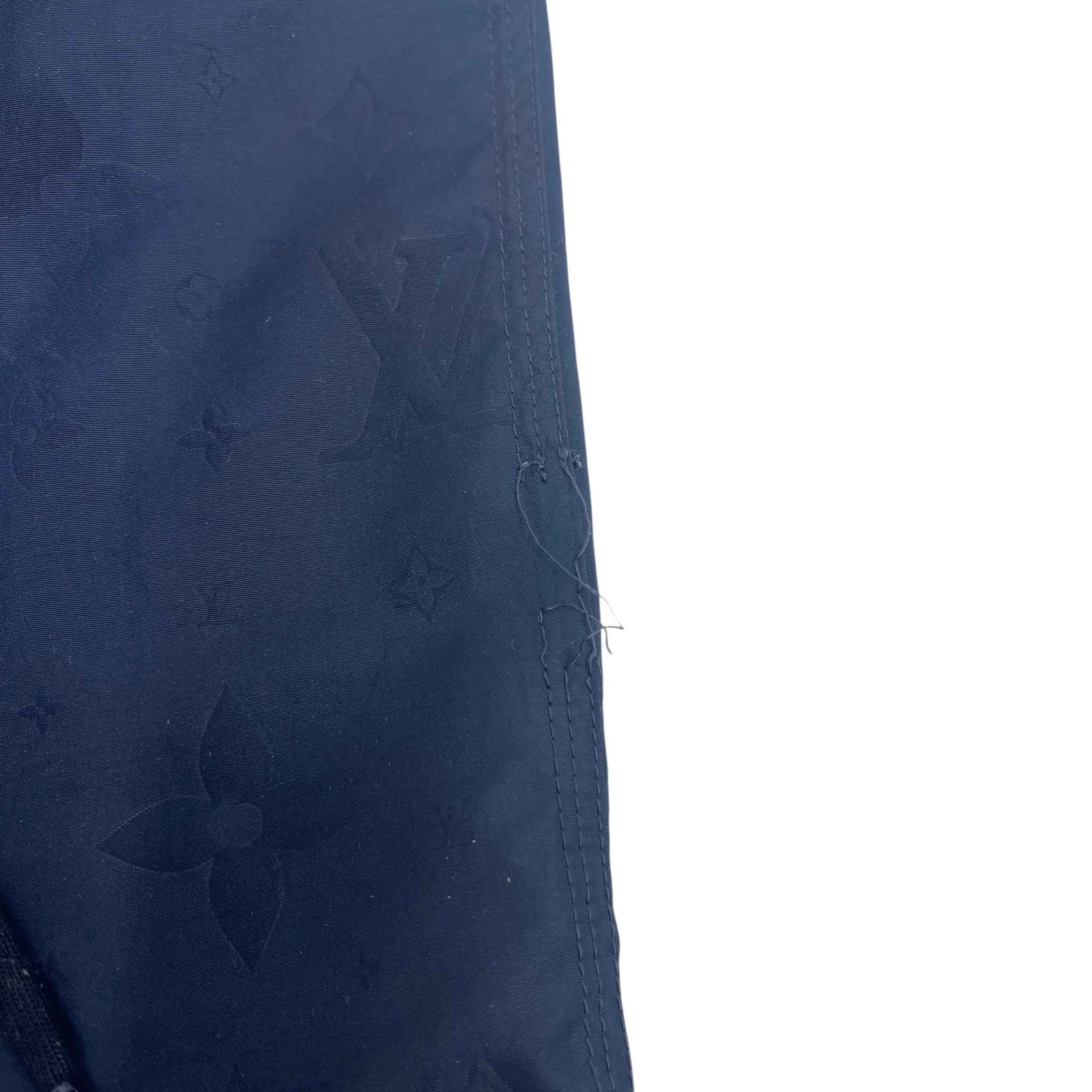 Men's 3D Pocket Monogram Swim Shorts Navy Size L - Photo 11