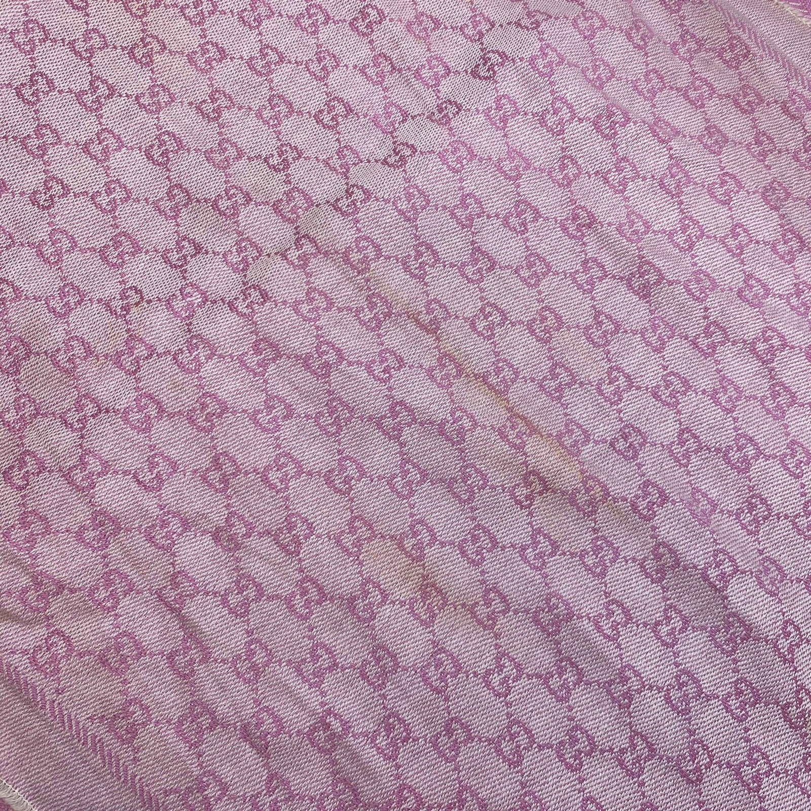 Women's Gg Jaquard Scarf Pink - Photo 14