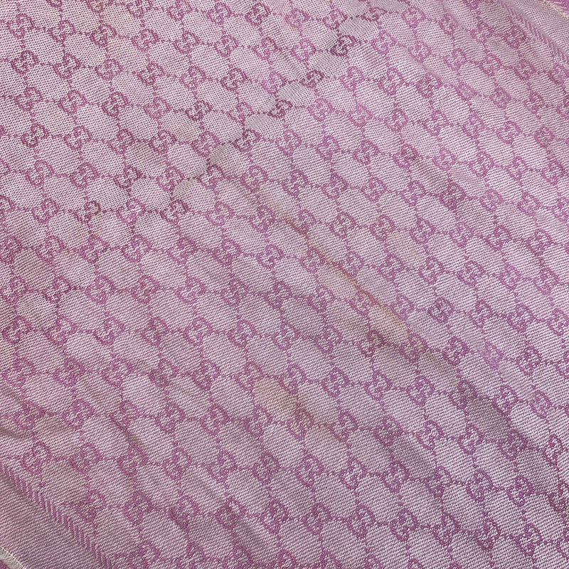 Women's Gg Jaquard Scarf Pink