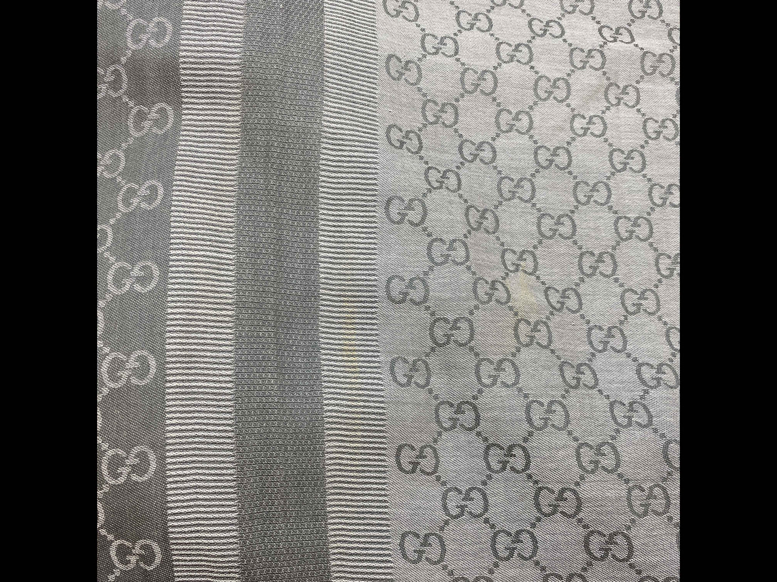 Women's Gg Supreme Shawl Scarf Grey - Photo 7