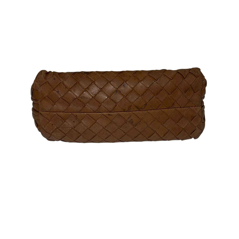 Women's Intrecciato Pouch Beige