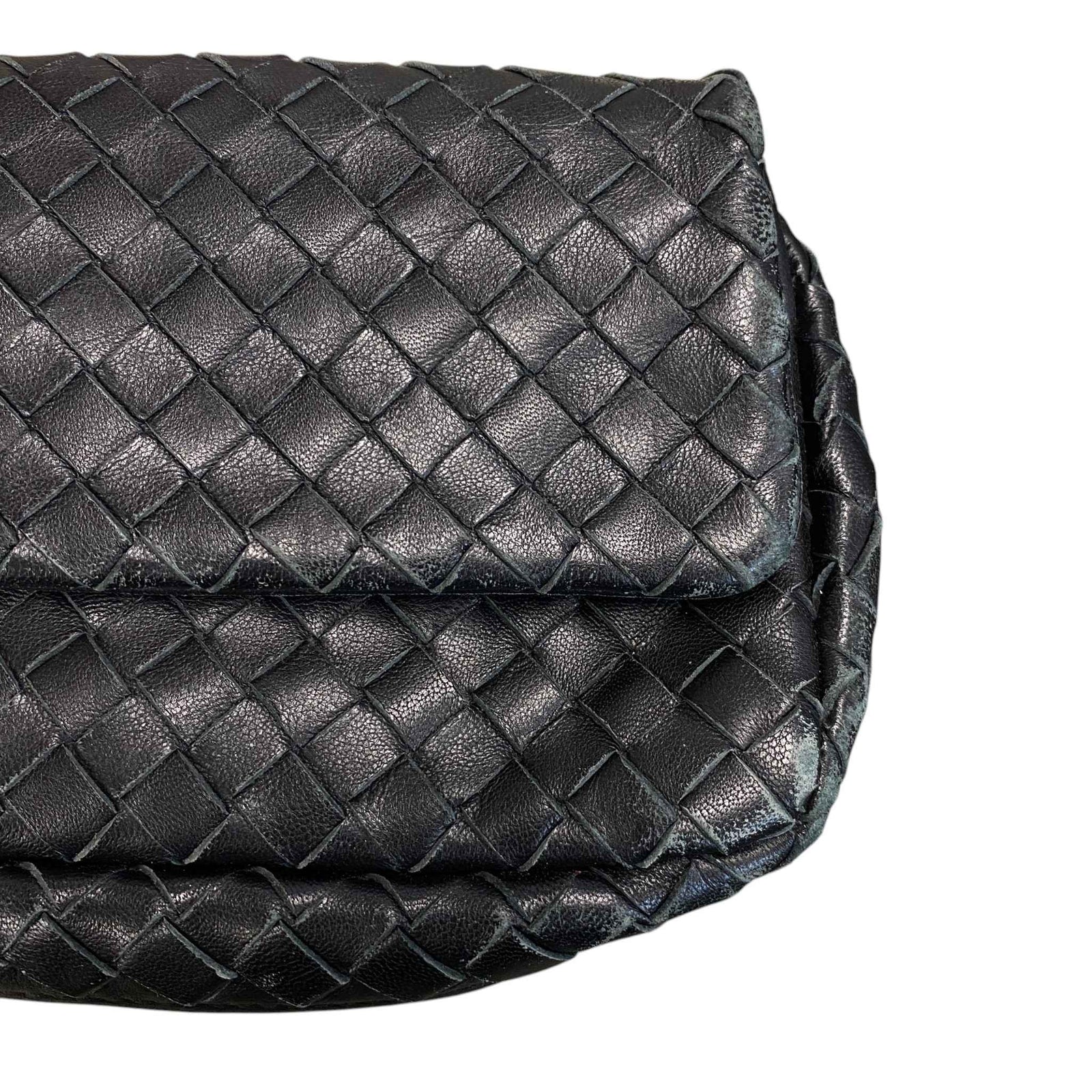 Women's Intrecciato Woven Olimpia Bag Black - Photo 11