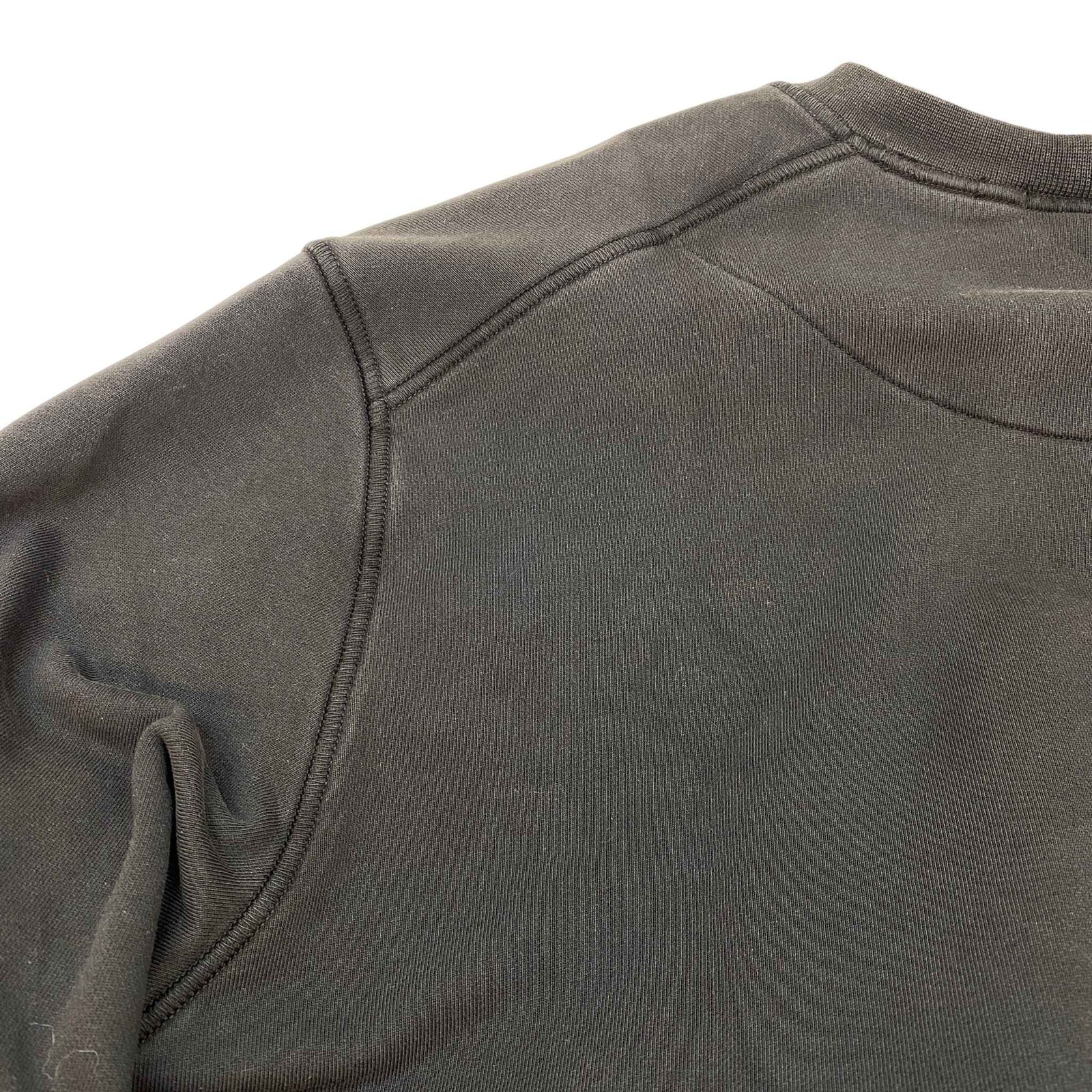 Men's Applique Logo Sweatshirt Black Size L - Photo 9