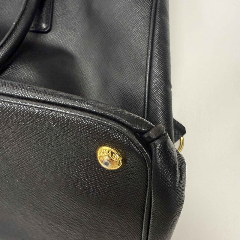 Women's Galleria Saffiano Handbag Black