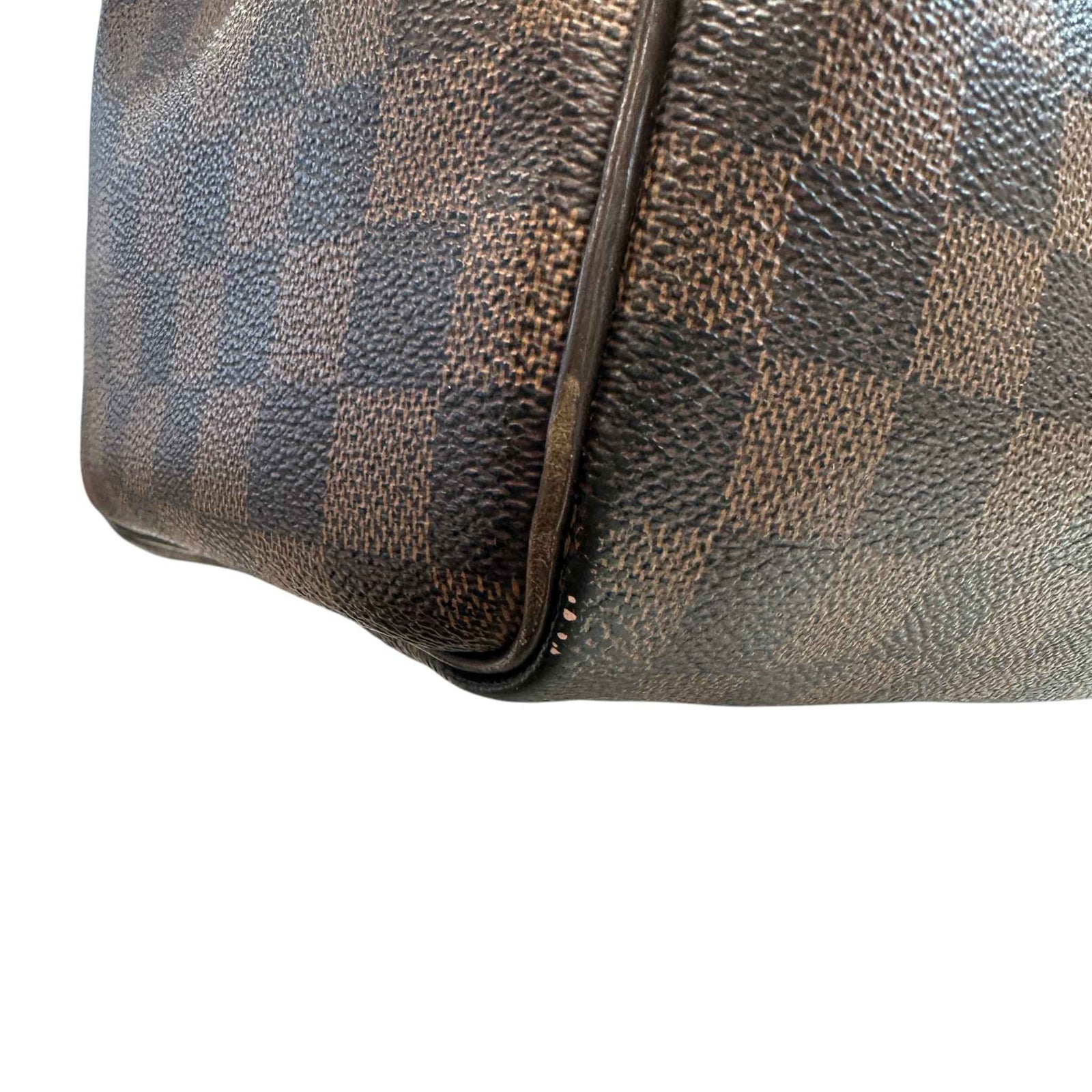 Women's Damier Ebene Speedy 30 Bag Brown - Photo 14