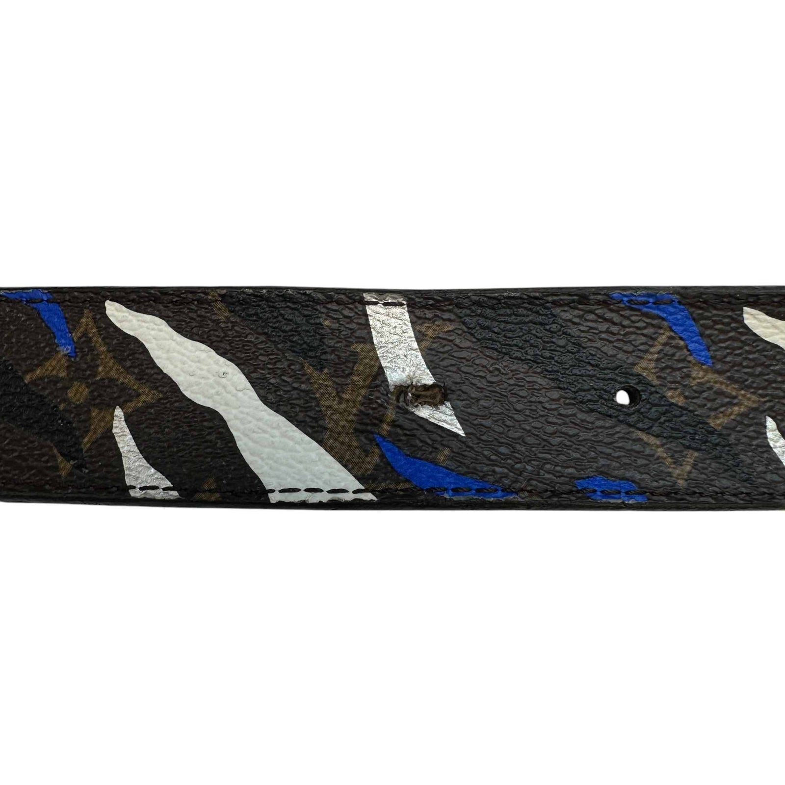 Women's Monogram League Of Legend Capsule Collection Belt Black Size 90CM / UK 12 - Photo 7