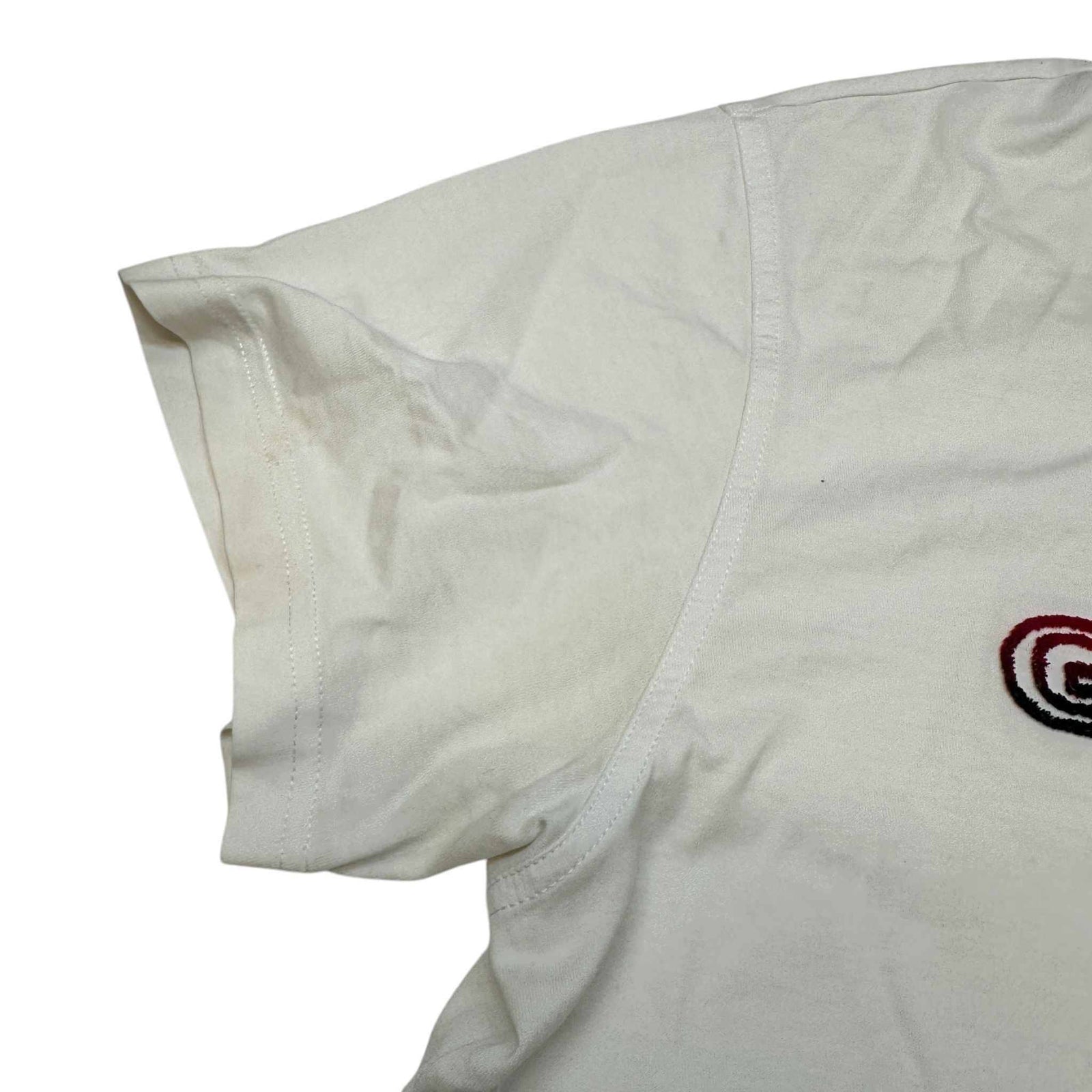 Men's Logo Print T-Shirt White Size S - Photo 9