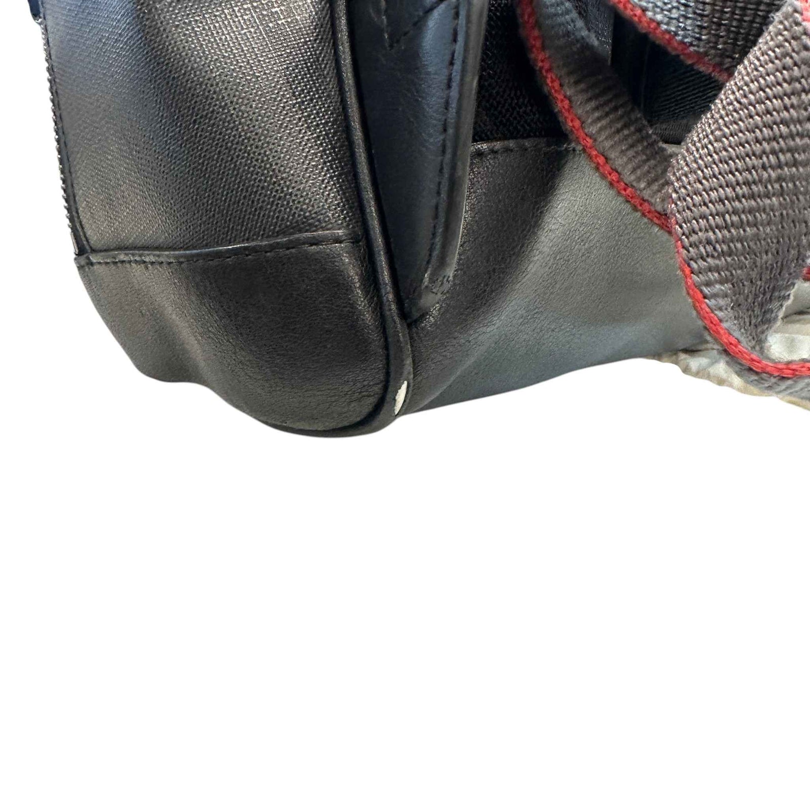 Men's City Check Zip Backpack Black - Photo 11