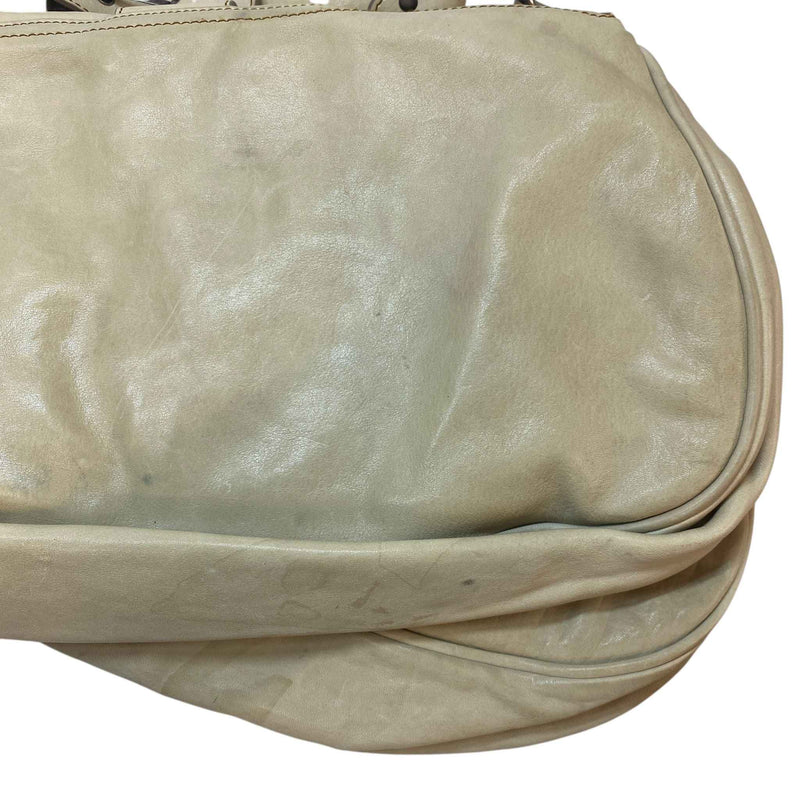 Women's Gaucho Double Saddle Bag Cream