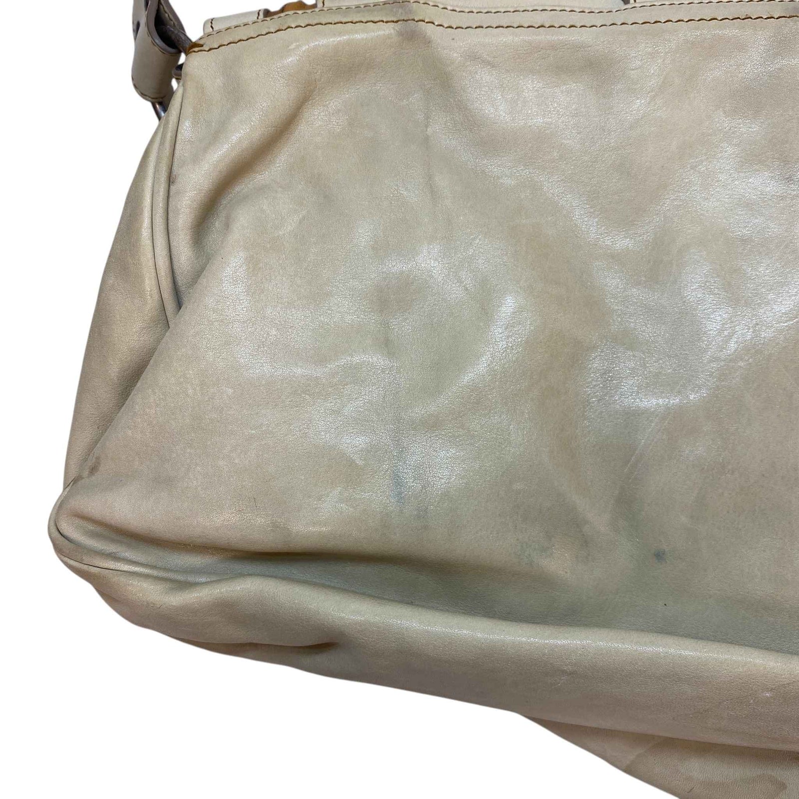 Women's Gaucho Double Saddle Bag Cream - Photo 14