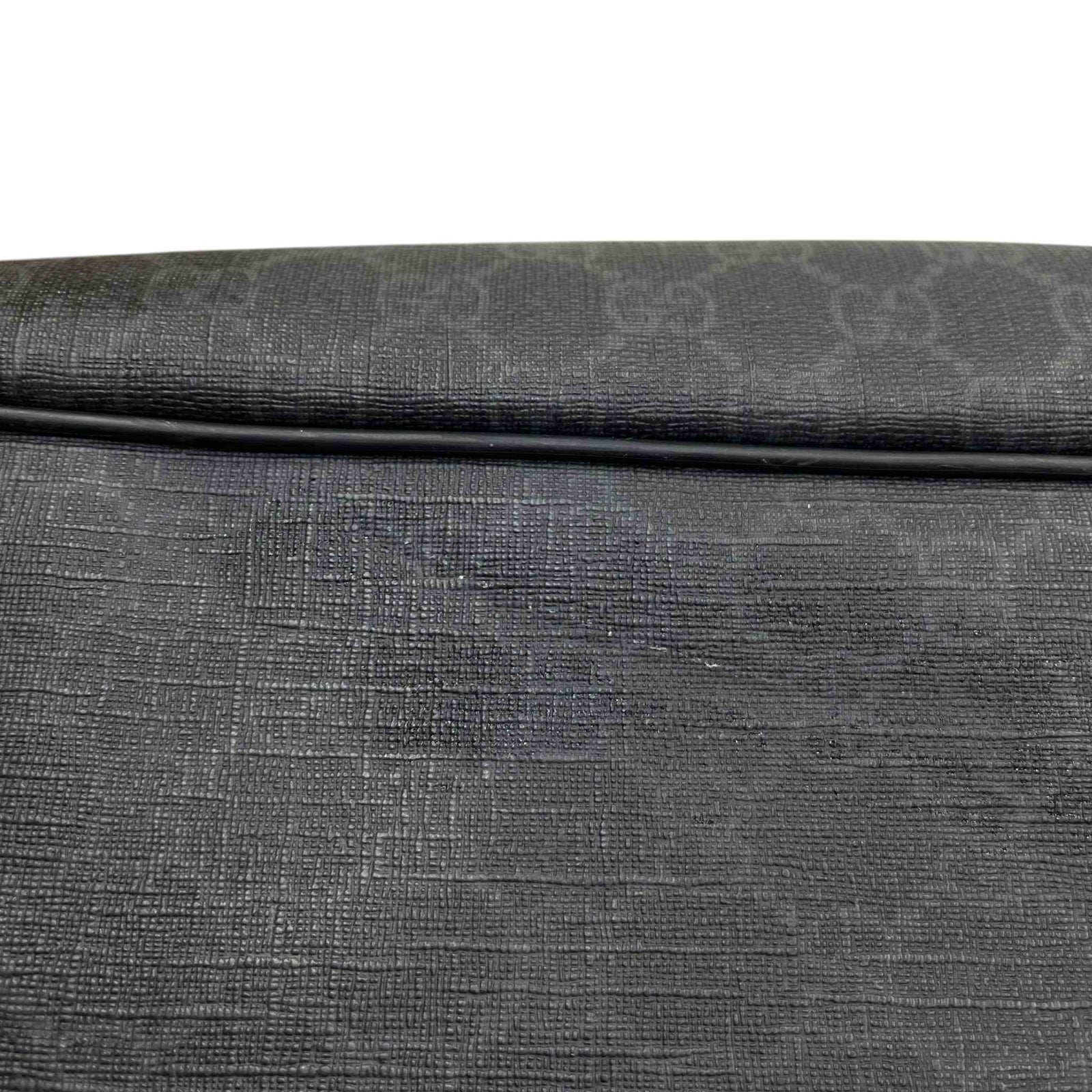 Men's Gg Supreme Travel Duffle Bag Black - Photo 15